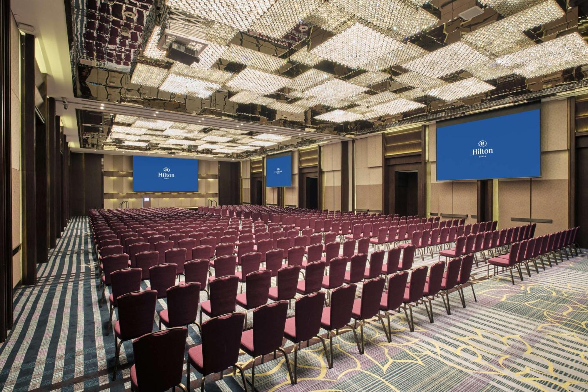 Hilton Manila Hotel Pasay Eksteriør billede The Grand Ballroom