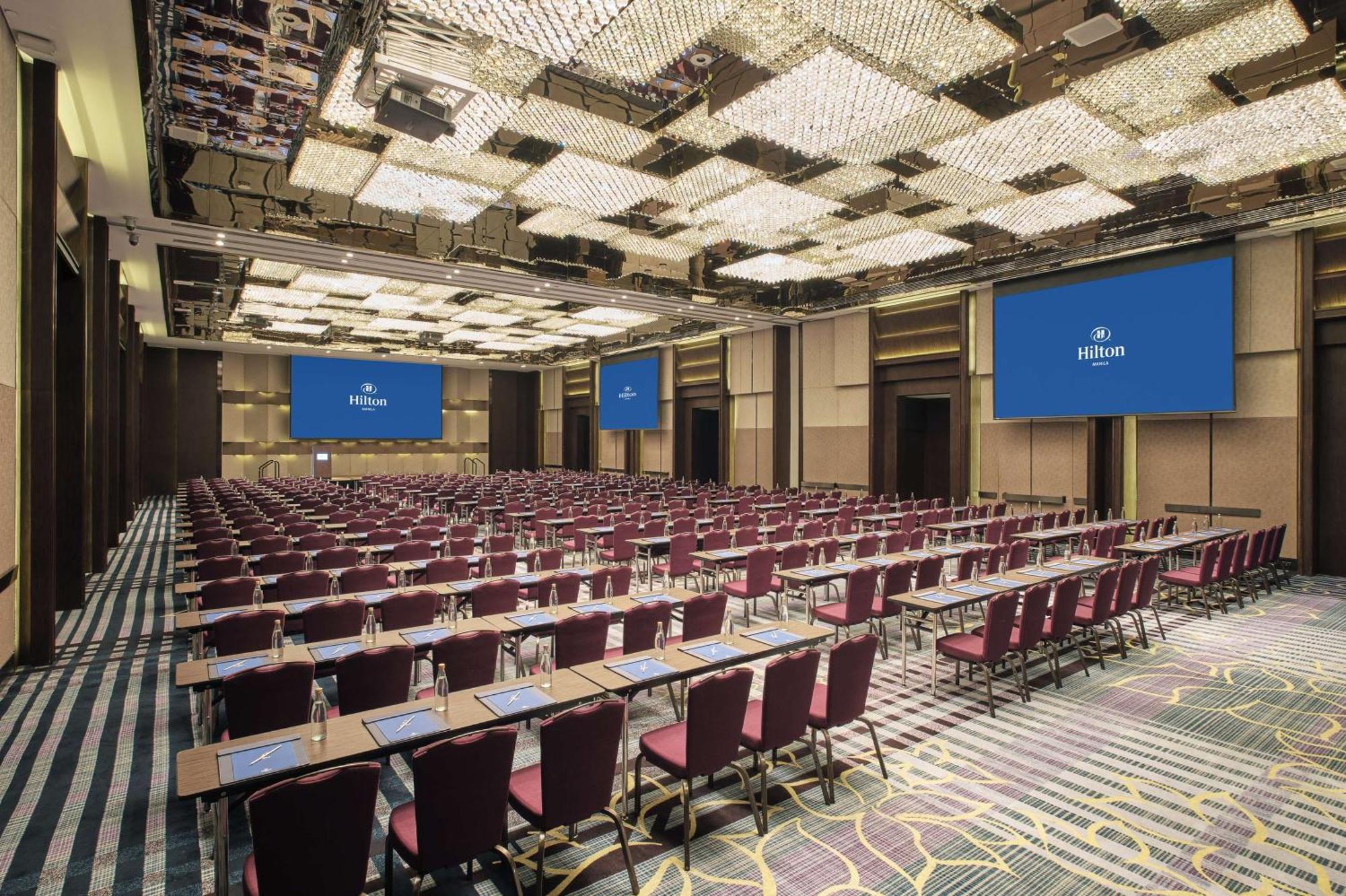 Hilton Manila Hotel Pasay Eksteriør billede The Grand Ballroom