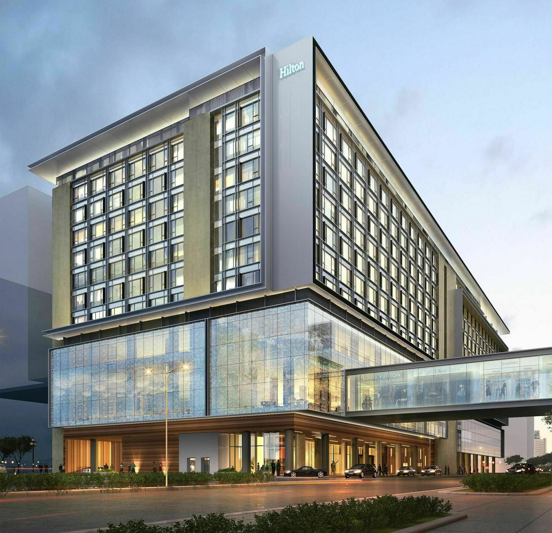 Hilton Manila Hotel Pasay Eksteriør billede